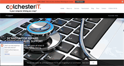Desktop Screenshot of colchesterit.com